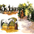 Pferdemalerei Portugal
