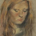Portrait Studie Pastell