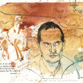 Portraitmalerei editorial illlustration