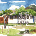 Aquarell Iringa