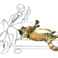 Illustration Katze